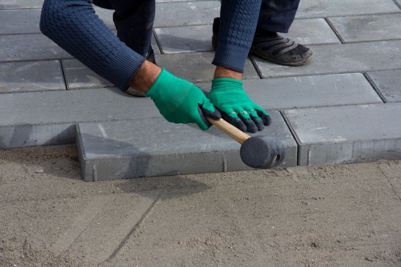 Brick Driveway Installation in Framingham, MA