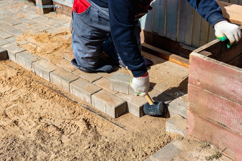 Brick Hardscape Construction in Boston, MA