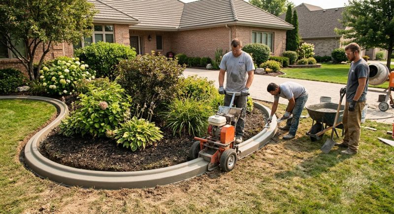Landscape Curbing Installation in Honolulu, HI
